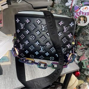 Louis Vuitton Limitied Edition Iridescent Coussin PM